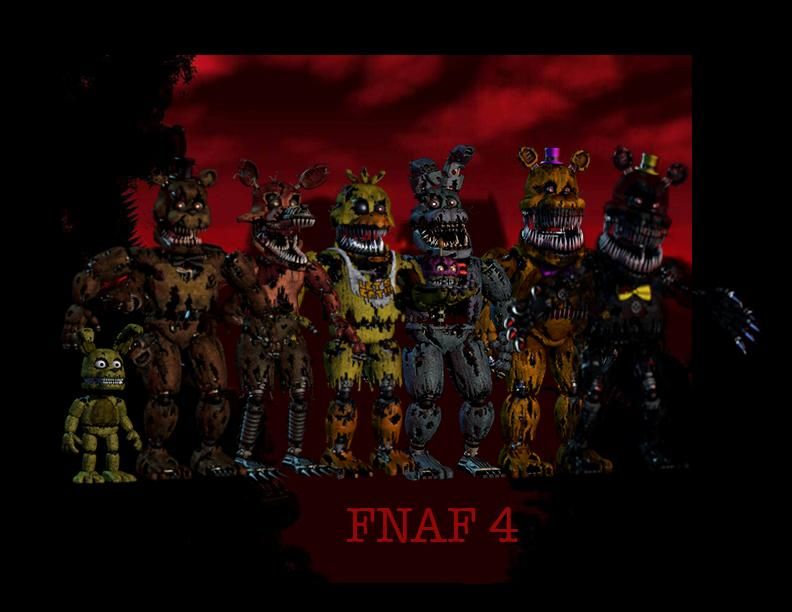 Which FNaF 4 Animatronics Are You?