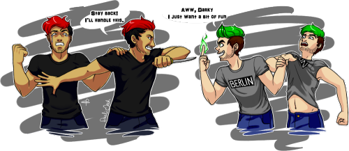 Who Likes You More Antisepticeye or Darkiplier?