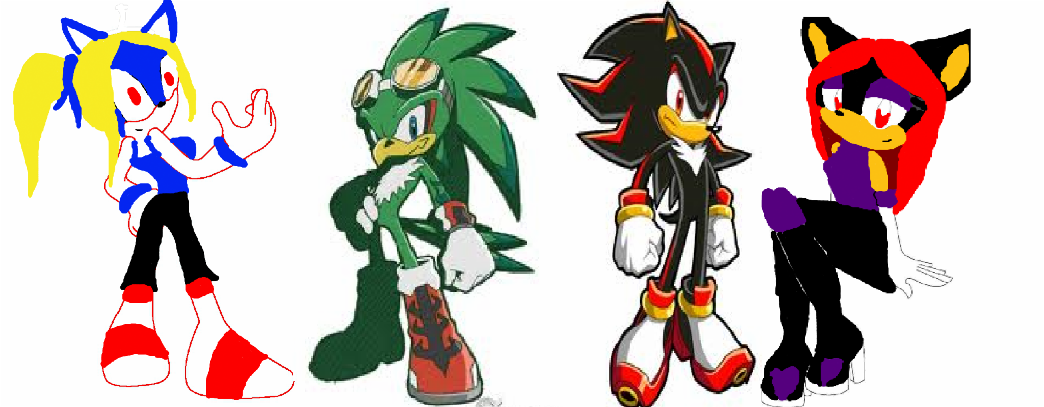 Which Sonic character would be your best friend part 14