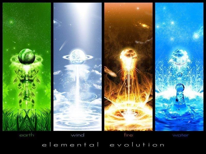 Earth, Air, Water, and Fire; What is your personal element?