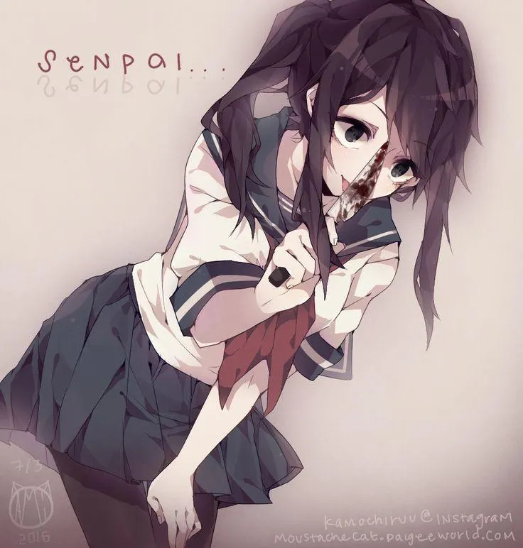 How many people would you kill for you senpai? How many people would you kill for you senpai?
