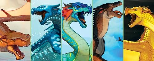 Which "Wings of Fire" character are you?