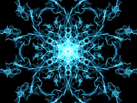 Blue Snowflake (my favorite)