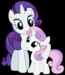 Rarity and Sweetie Belle