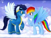 rainbow dash and soarin