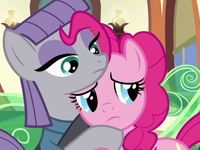 Maud and Pinkie Hug