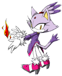 Blaze the cat