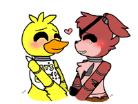 foxy x chica