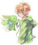 flying mint bunny human version (hetalia