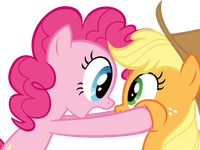 Applejack or pinkie