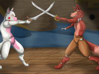 or the one with mangle and foxy training ?