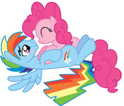 rainbow blitz x pinkie pie