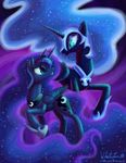 Nightmare moon & Luna