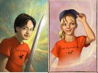 Percy Jackson/Annabeth Chase (Rick Riordan's characters)