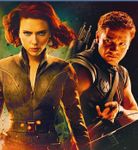 Black widow and hawkeye