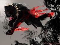 Demon wolf