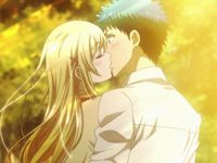 anime kissing