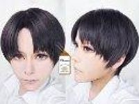 Levi Cosplay Wig