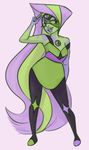 This fusion of Amethyst and Peridot