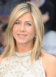 blonde hair (Jennifer Aniston)