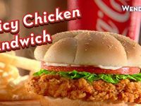 Wendy's Spicy Chicken Sandwhich