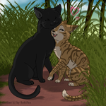 Crowpool (Leafpool+Crowfeather)