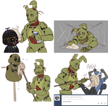 SpringTrap (Me: I just love you too mush)