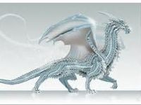 ice dragon with freezing death breath