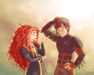 Merida x Hiccup