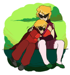 Dirk Strider and Dave Strider