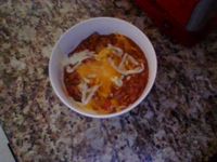 no the chili you mde looks better