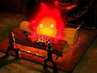 Calcifer from Howl's Moving Castle!