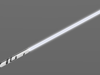 Silver lightsaber