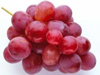 Red grapes