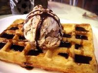 waffle ice cream