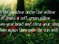 Deep in the Meadow, Hunger Games (Deep in the meadow under the willow a bed of grass a soft green pillow lay down your head)