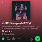 yhsr! nova playlist