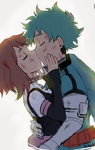 yuck a dip more like uraka and deku!?