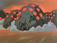 The Ohmu from Nausicaa of the Valley of the Wind!