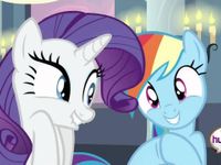 Rarity x Rainbow Dash