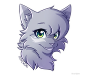 Dovewing, and she literally sees all