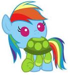 rainbow dash baby