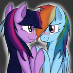 Twilight x Rainbow Dash (my choice)