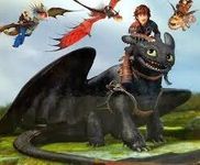 Hiccup and Toothless...adorable