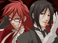 Grell x Sebatian Me:*high fives*