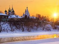 Russian Church in the Winter