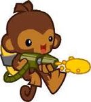 Glue Gunner Monkey