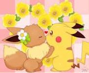 Pikachu x eevee