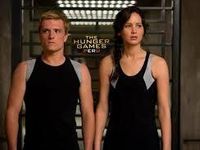 Peeta and Katniss