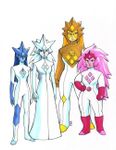 pink/yellow/blue diamond